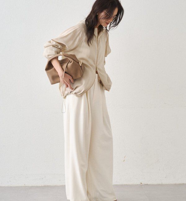  「シアーZIPパーカー」|ブルゾン・スタジャン|