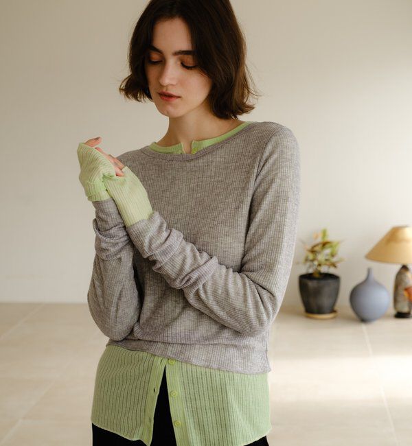  「レイヤードPack Tee」|Tシャツ・カットソー|グリーン