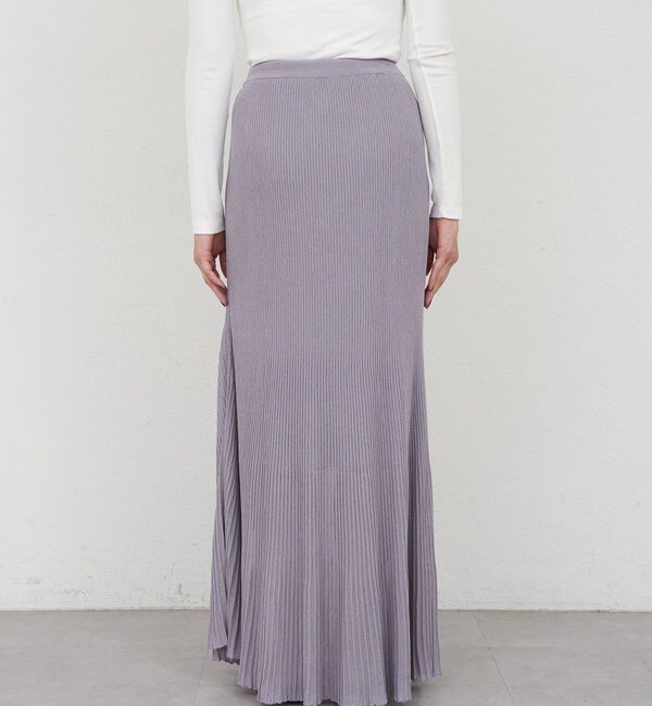  「シアープリーツニットスカート」|スカート|