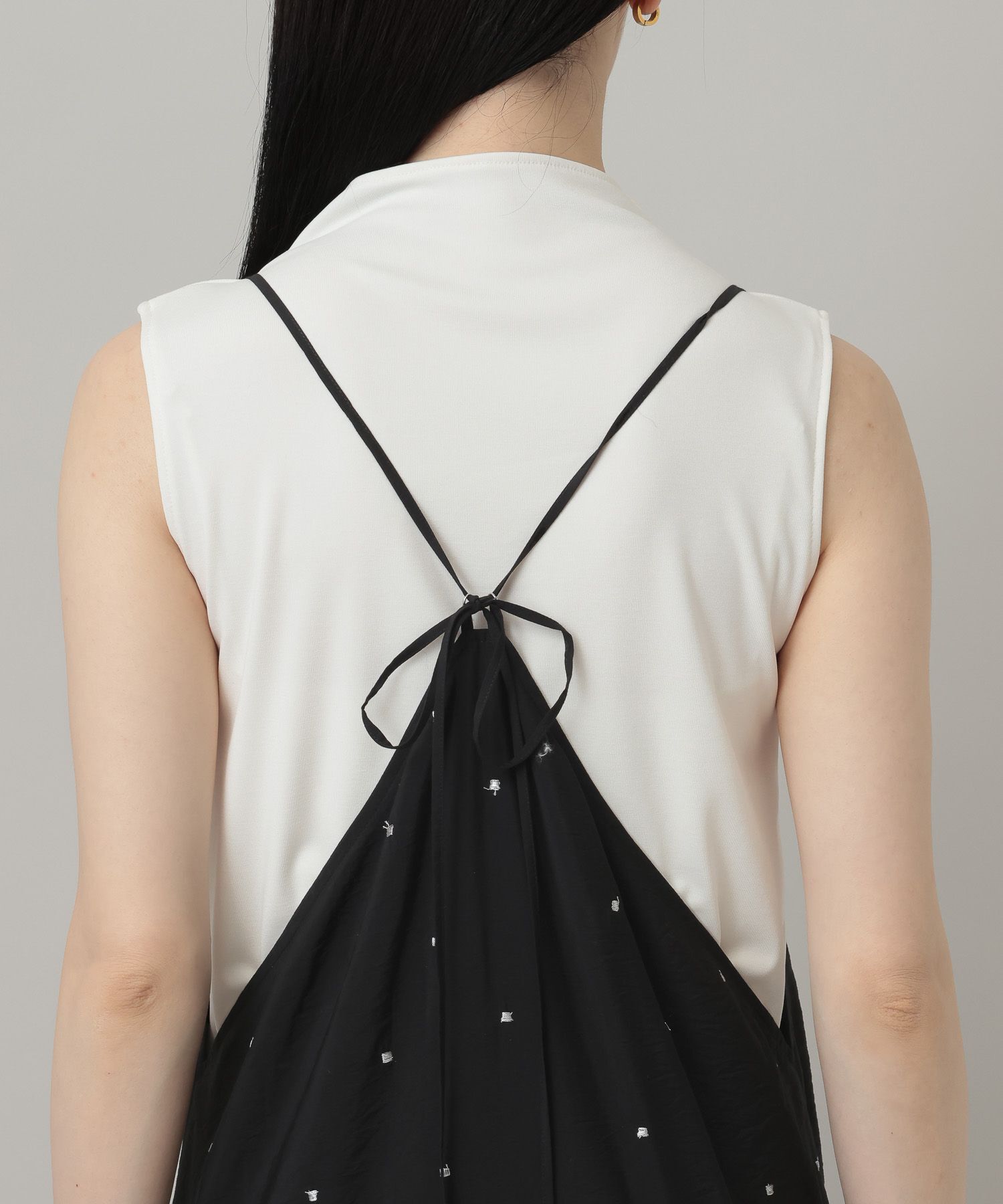 A part by 「ドットシシュウキャミワンピース」|ワンピース|