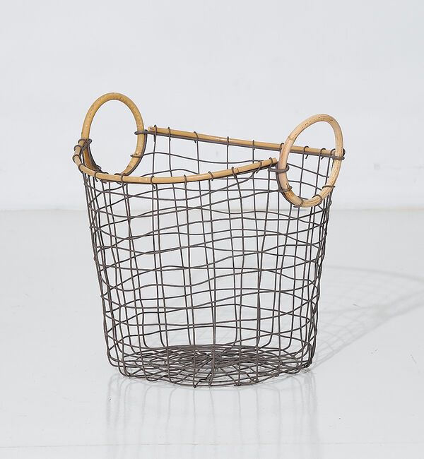 collex「ラタンワイヤーバスケット ラウンド」|その他|