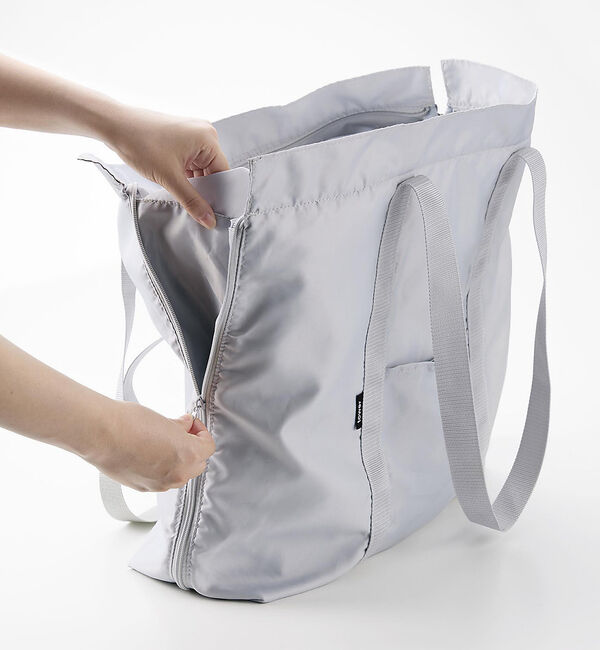 collex「山崎実業  【TOWER/タワー】洗える持ち帰り寿司・ピザが入るレジかごかばん」|食器・キッチングッズ|