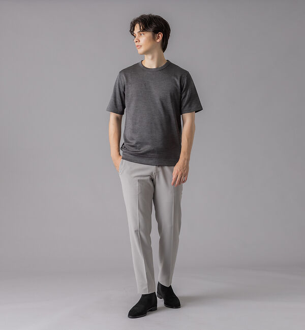 ABAHOUSE「【リバーシブル仕様】抗菌防臭加工 半袖 Tシャツ」|Tシャツ・カットソー|