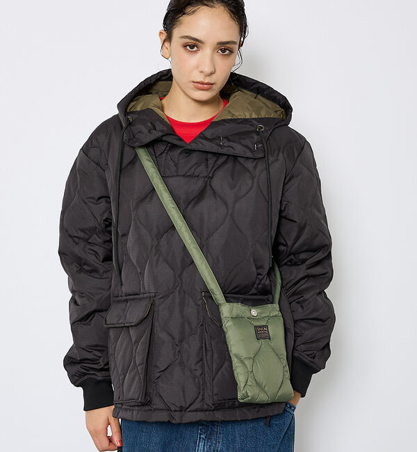 ABAHOUSE「【TAION/タイオン】ミリタリー クロスボディ ダウンバッグS/ショルダーバッ」|ショルダー・メッセンジャー|