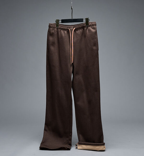 ABAHOUSE「リバーフリース カラースウェットパンツ / イージーパンツ / セットアップ対応」|その他|ブラウン