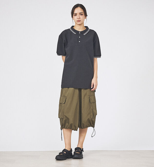 ABAHOUSE「【TAION / タイオン】 NON DOWN BASIC JERSEY FAB」|ポロシャツ|