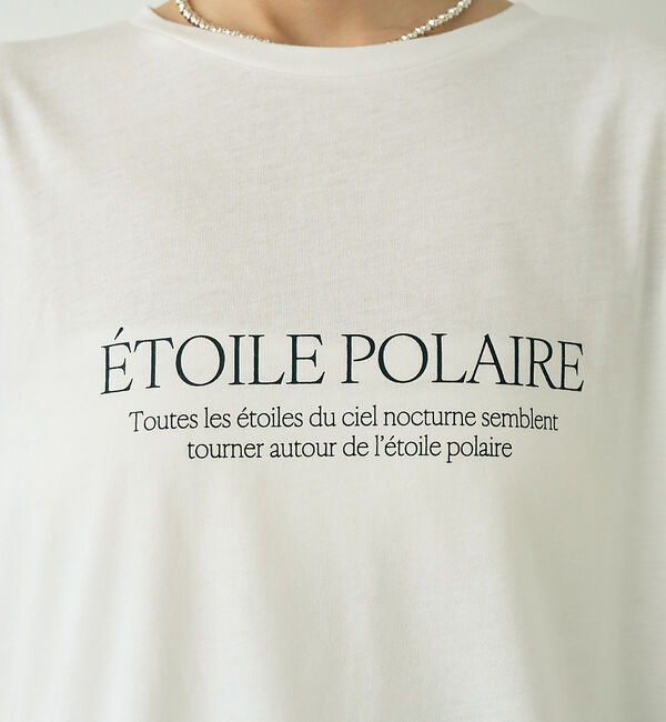Rouge vif「ロゴTシャツ(ETOILE POLAIRE)」|Tシャツ・カットソー|