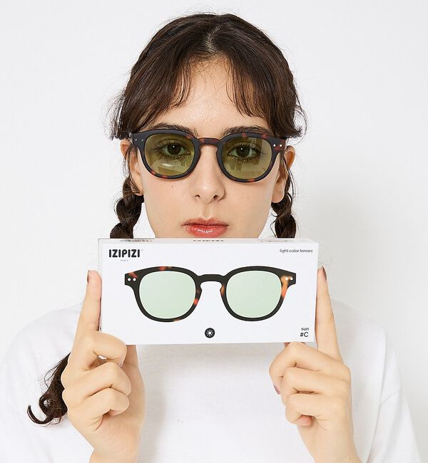 Rouge vif「【IZIPIZI】サングラス / LIGHTCOLOR / ボストン / ウェリ」|メガネ|