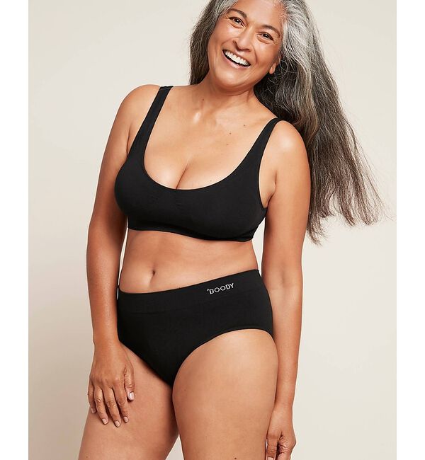 Rouge vif「【BOODY/ブーディー】ミディブリーフ/エコウェア/オーガニックバンブー【WE」|インナー|