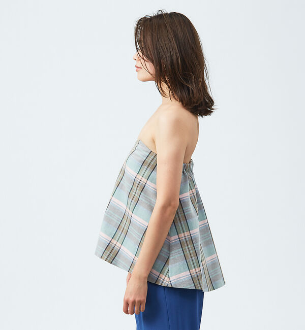 qualite「ブライトチェックビスチェ」|その他|