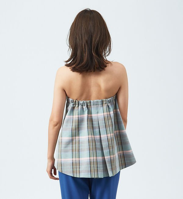 qualite「ブライトチェックビスチェ」|その他|