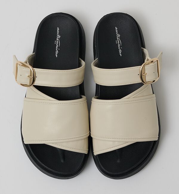 AU BANNISTER「【販売店舗限定】ワイドベルトサンダル【予約】」|サンダル|