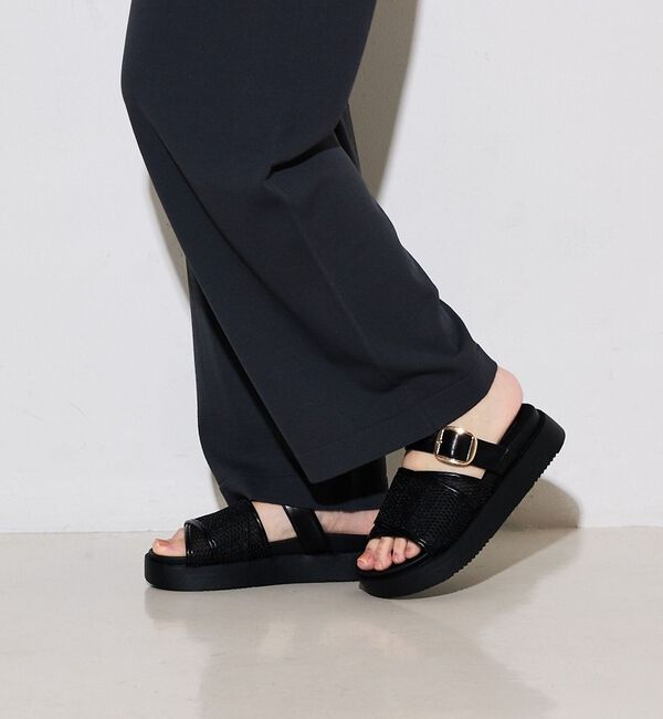 AU BANNISTER「【販売店舗限定】ワイドベルトサンダル【予約】」|サンダル|