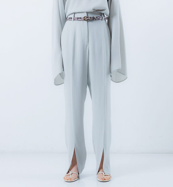 The Store by C' 「【COCUCA】フロント スリットパンツ」|スラックス|