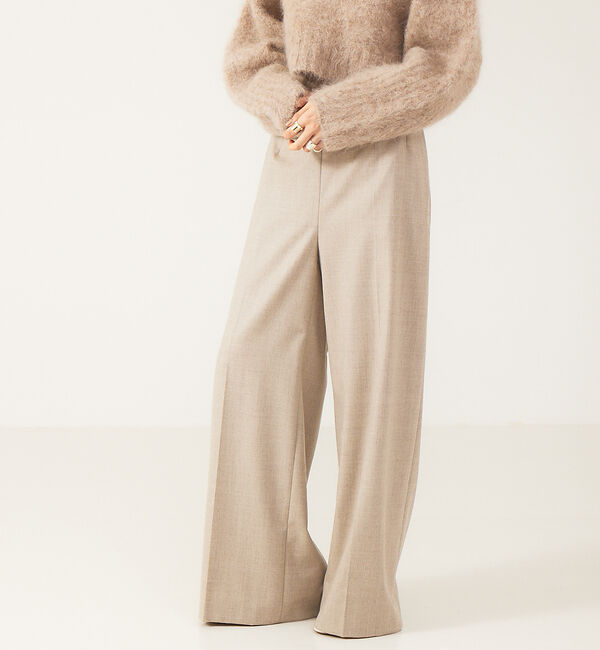 The Store by C' 「【COCUCA】ハイウエスト ワイドパンツ」|スラックス|