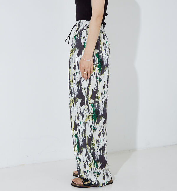 NOMINE「【セットアップ着用可】ペインティングドロストタックパンツ」|その他|