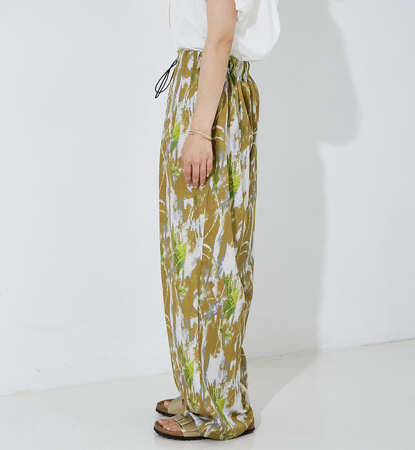 NOMINE「【セットアップ着用可】ペインティングドロストタックパンツ」|その他|