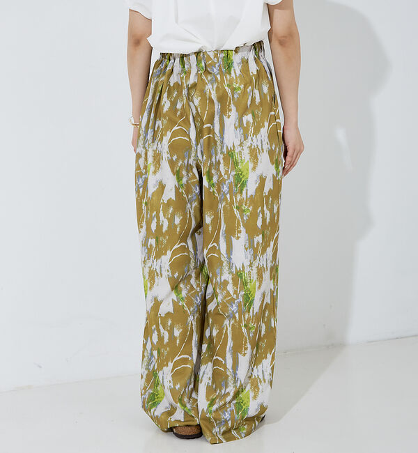 NOMINE「【セットアップ着用可】ペインティングドロストタックパンツ」|その他|