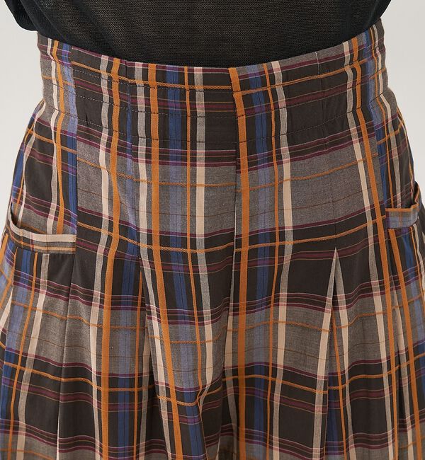 NOMINE「【セットアップ対応】チェック タックパンツ」|その他|