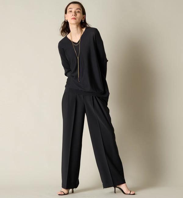 Liesse「前後Vドルマンニット」|ニット・セーター|