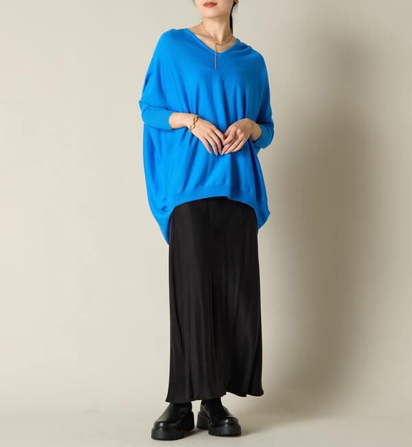 Liesse「前後Vドルマンニット」|ニット・セーター|