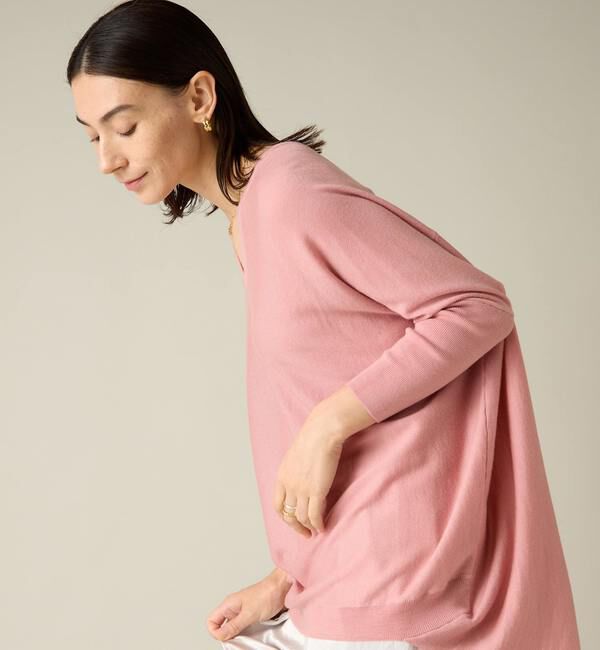 Liesse「前後Vドルマンニット」|ニット・セーター|