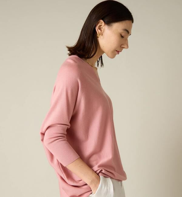 Liesse「前後Vドルマンニット」|ニット・セーター|