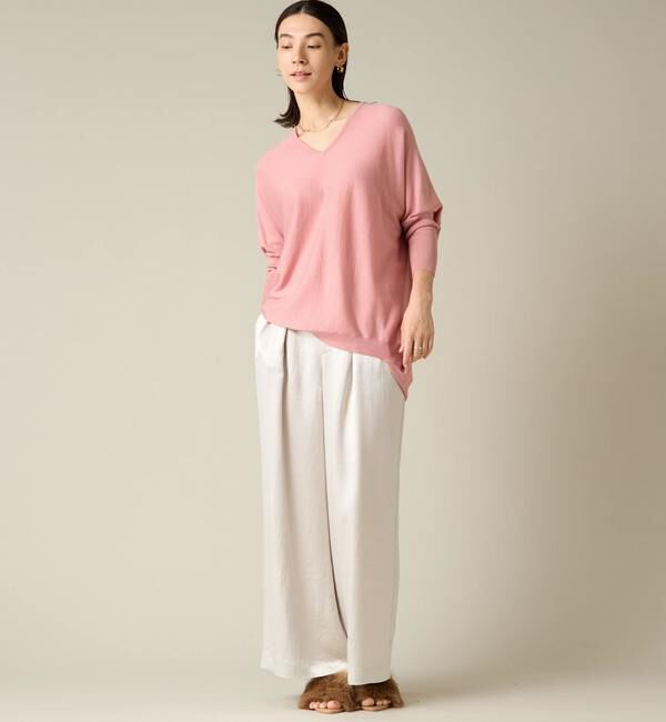 Liesse「前後Vドルマンニット」|ニット・セーター|