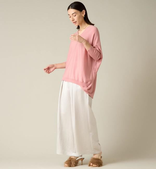 Liesse「前後Vドルマンニット」|ニット・セーター|