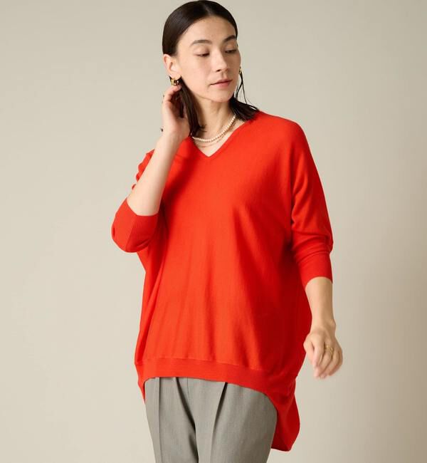 Liesse「前後Vドルマンニット」|ニット・セーター|