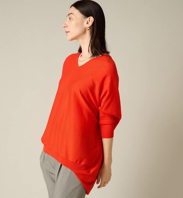 Liesse「前後Vドルマンニット」|ニット・セーター|