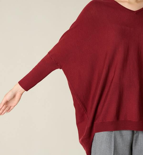 Liesse「前後Vドルマンニット」|ニット・セーター|