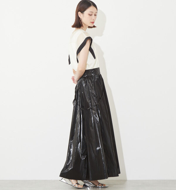 Soffitto「サス付きフレアースカート」|スカート|