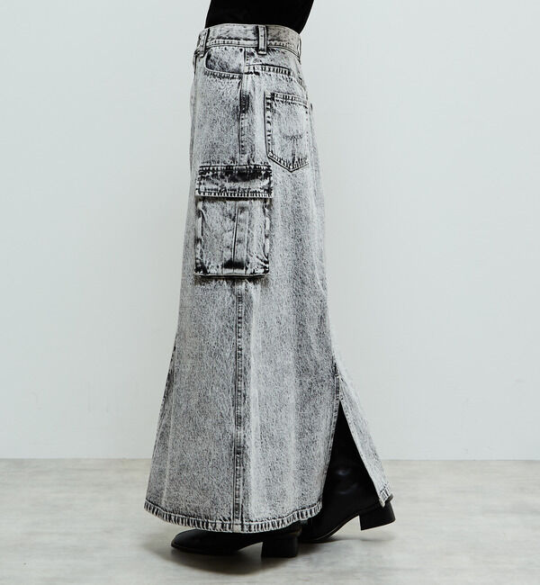 Soffitto「立体ポケット付きデニムスカート」|スカート|