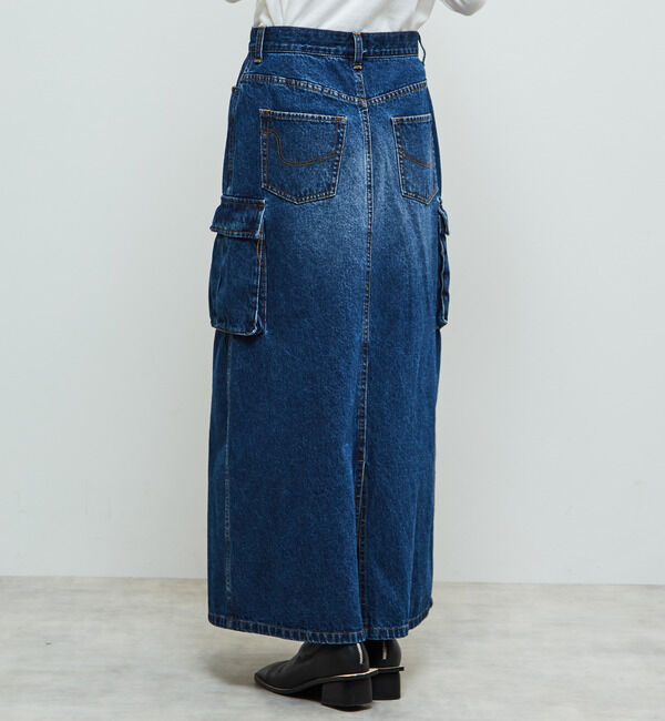 Soffitto「立体ポケット付きデニムスカート」|スカート|