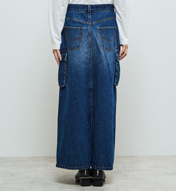 Soffitto「立体ポケット付きデニムスカート」|スカート|
