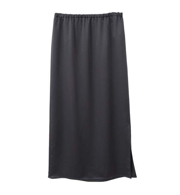 Soffitto「《定番》サテンサイドスリットタイトスカート」|スカート|