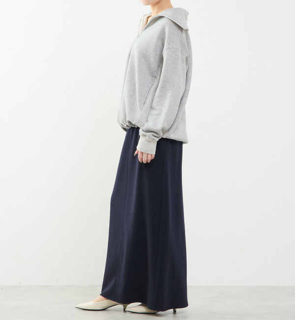 SOFFITTO「圧縮ウールスムースIラインスカート」|スカート|