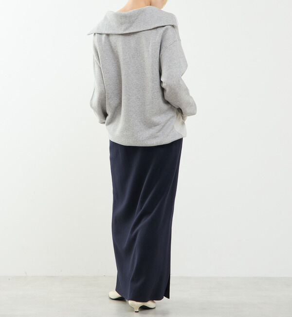 SOFFITTO「圧縮ウールスムースIラインスカート」|スカート|