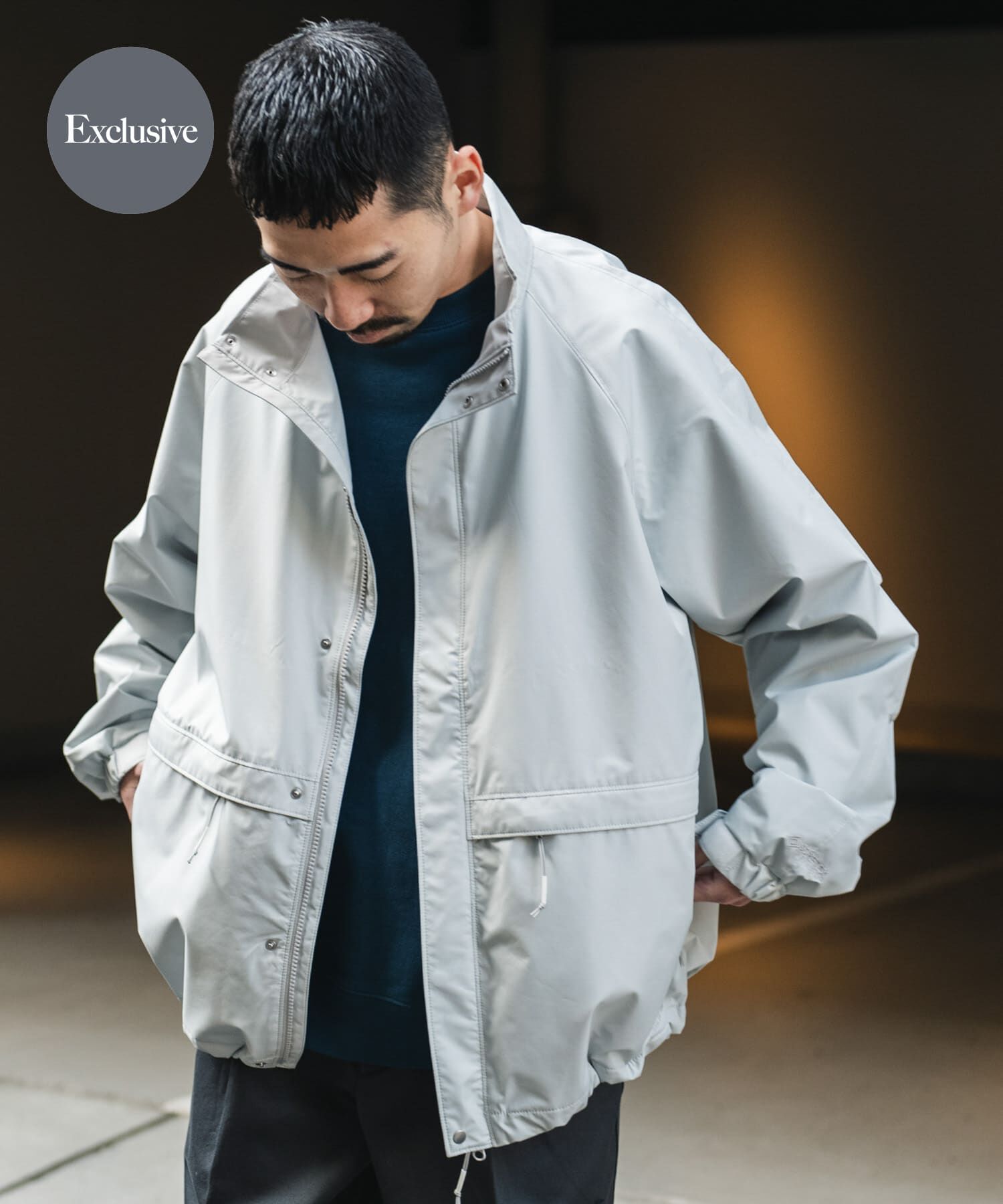 URBAN RESEARCH DOORS「『別注』Foxfire&times;DOORS　ゴアテックスブルゾン」|ブルゾン・スタジャン|ホワイト系その他