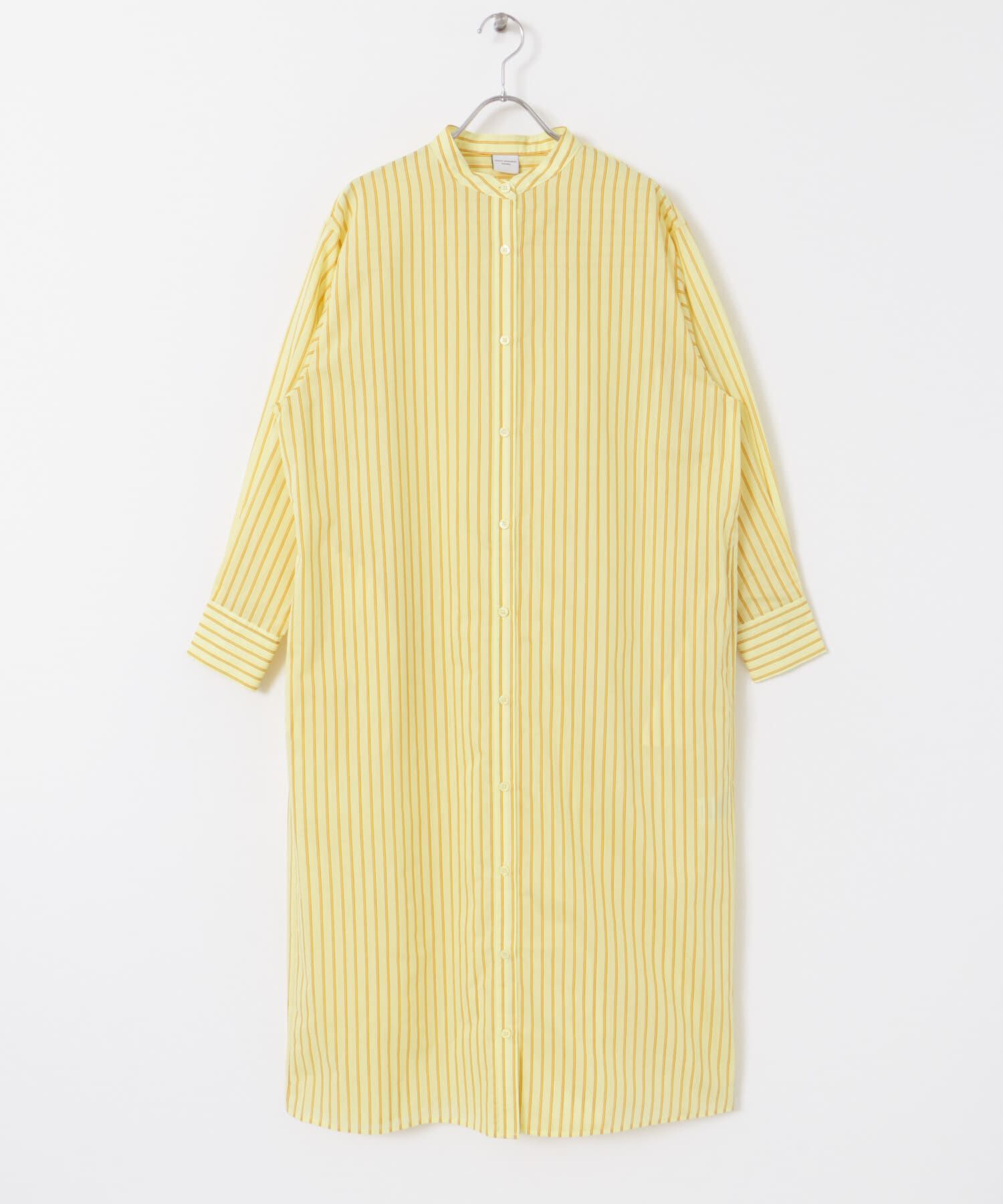 URBAN RESEARCH DOORS「カラーストライプシャツワンピース」|ワンピース|
