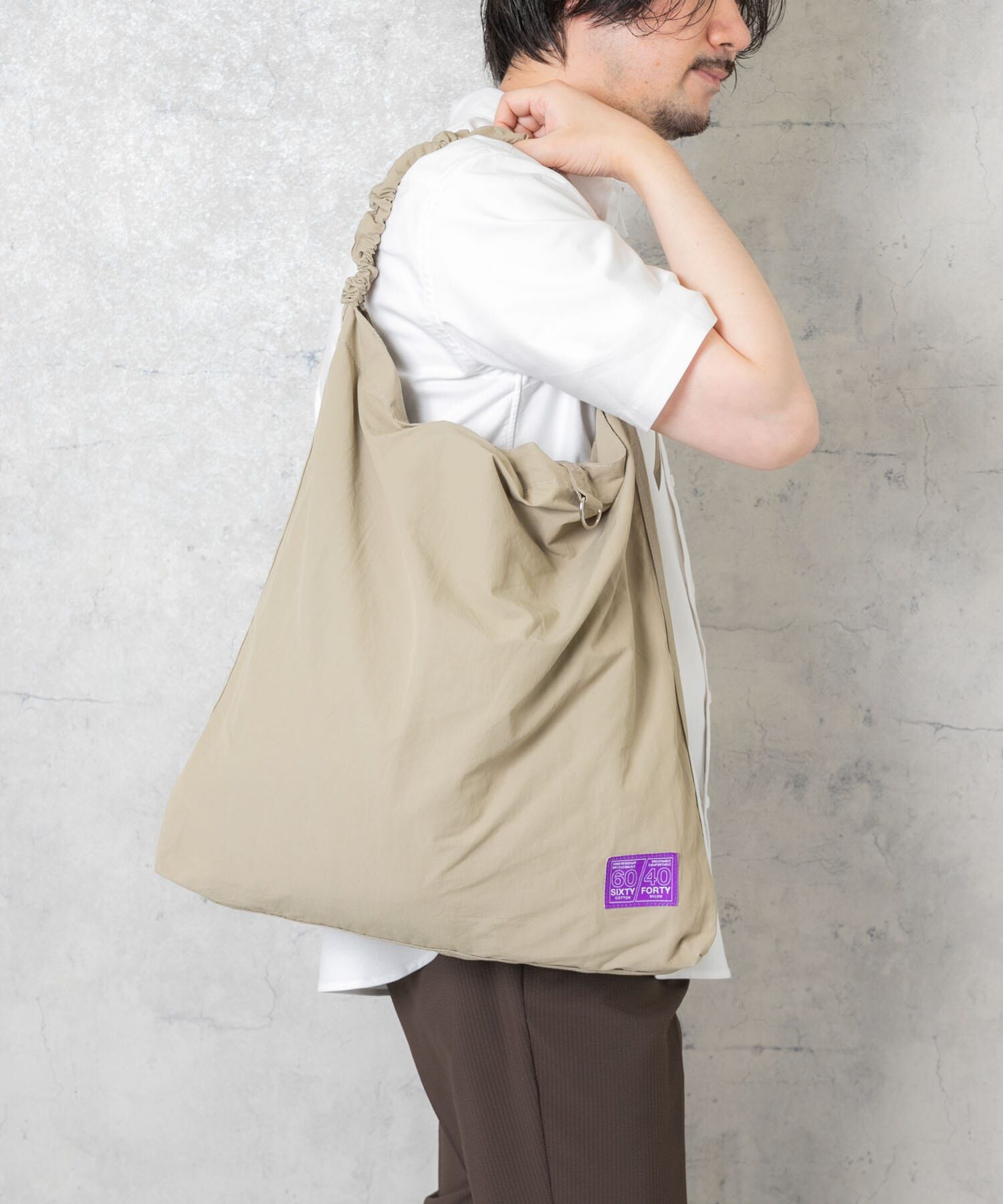 RODE SKO「『ユニセックス』ロクヨンギャザーショルダートートバッグ」|トートバッグ|