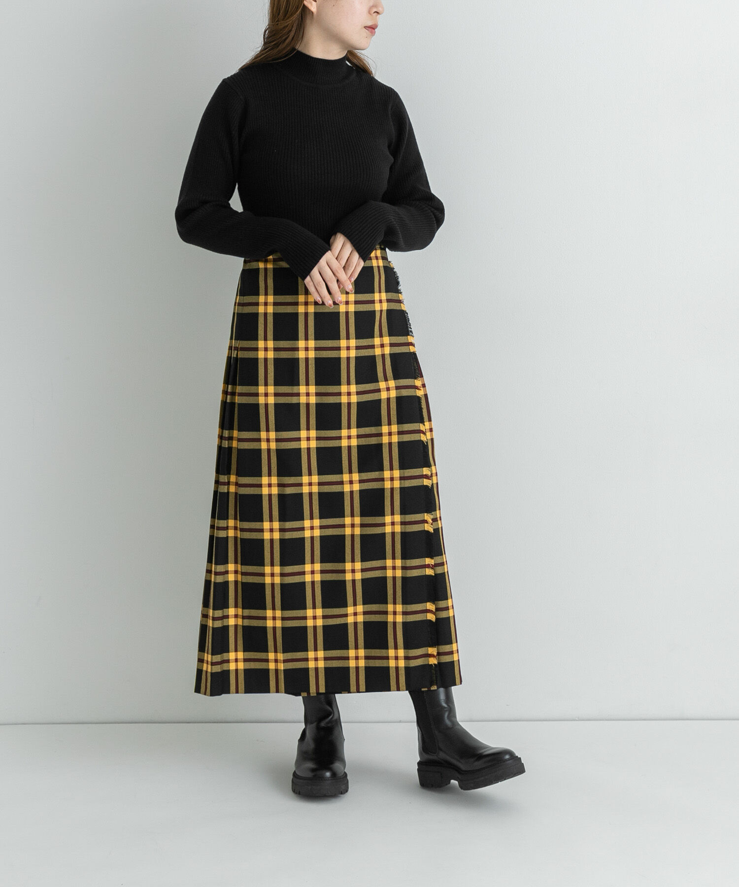 Sonny Label 「『別注』GLEN FYNE&times;Sonny Label　チェックキルトスカート」|スカート|