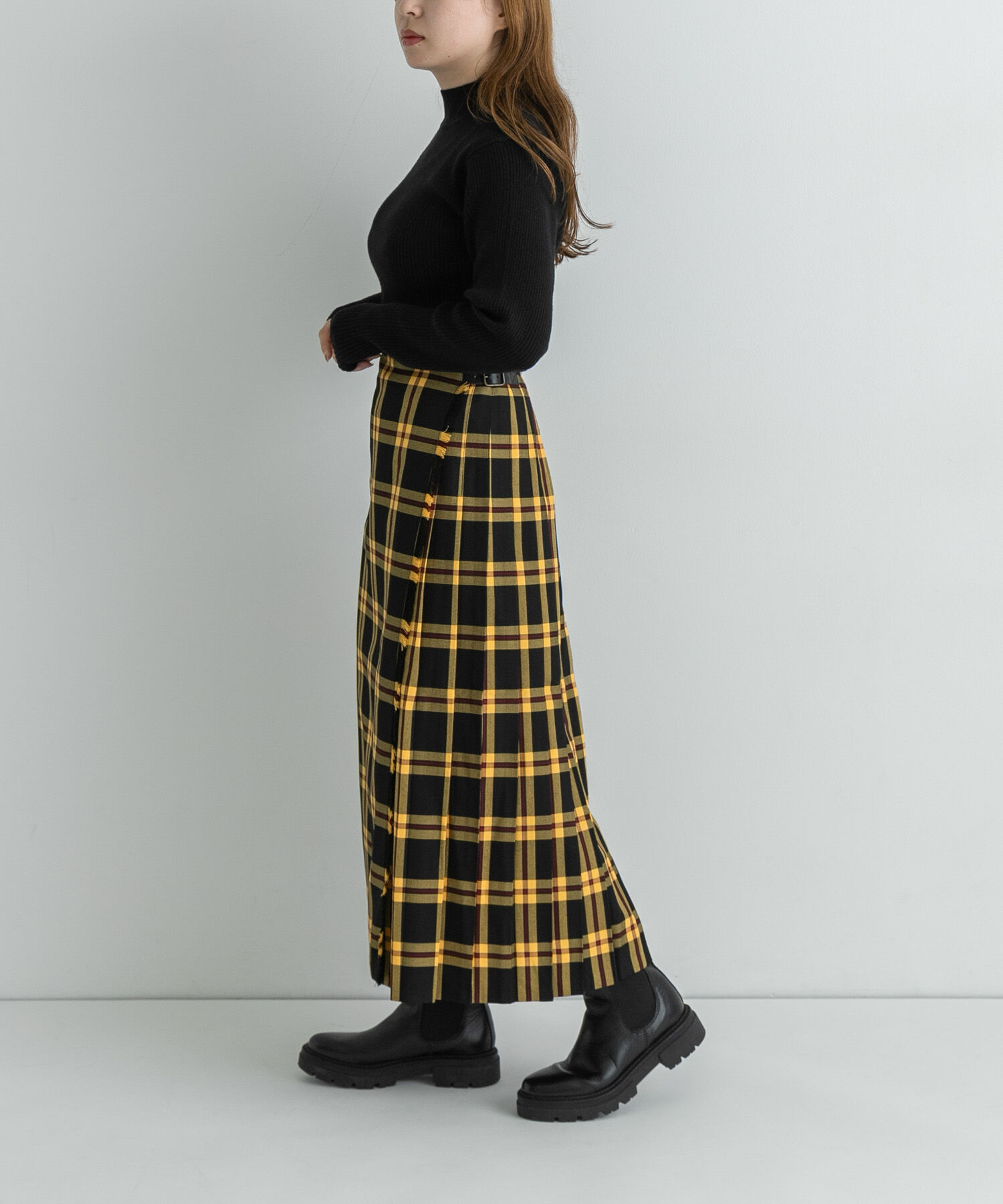 Sonny Label 「『別注』GLEN FYNE&times;Sonny Label　チェックキルトスカート」|スカート|