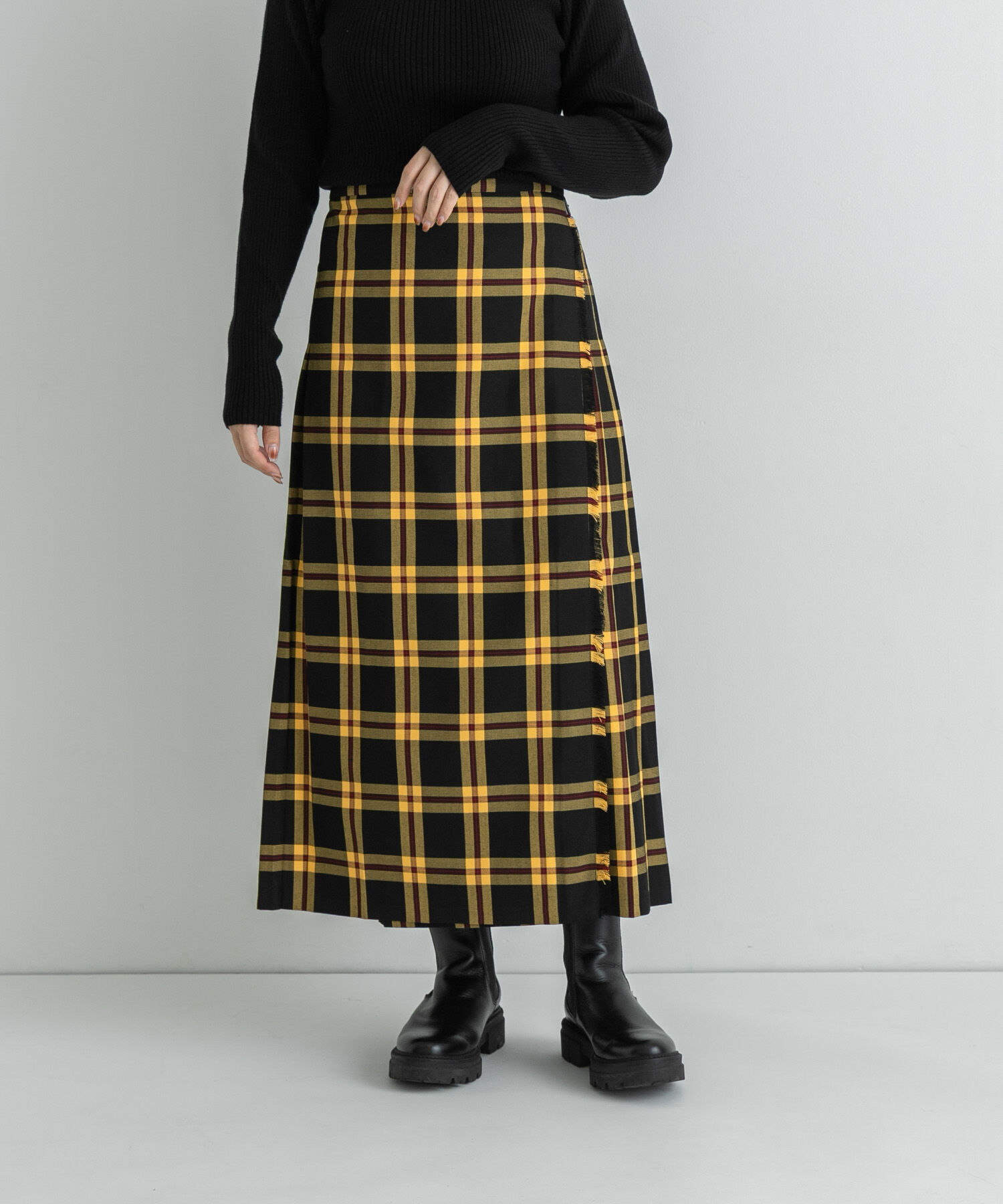 Sonny Label 「『別注』GLEN FYNE&times;Sonny Label　チェックキルトスカート」|スカート|