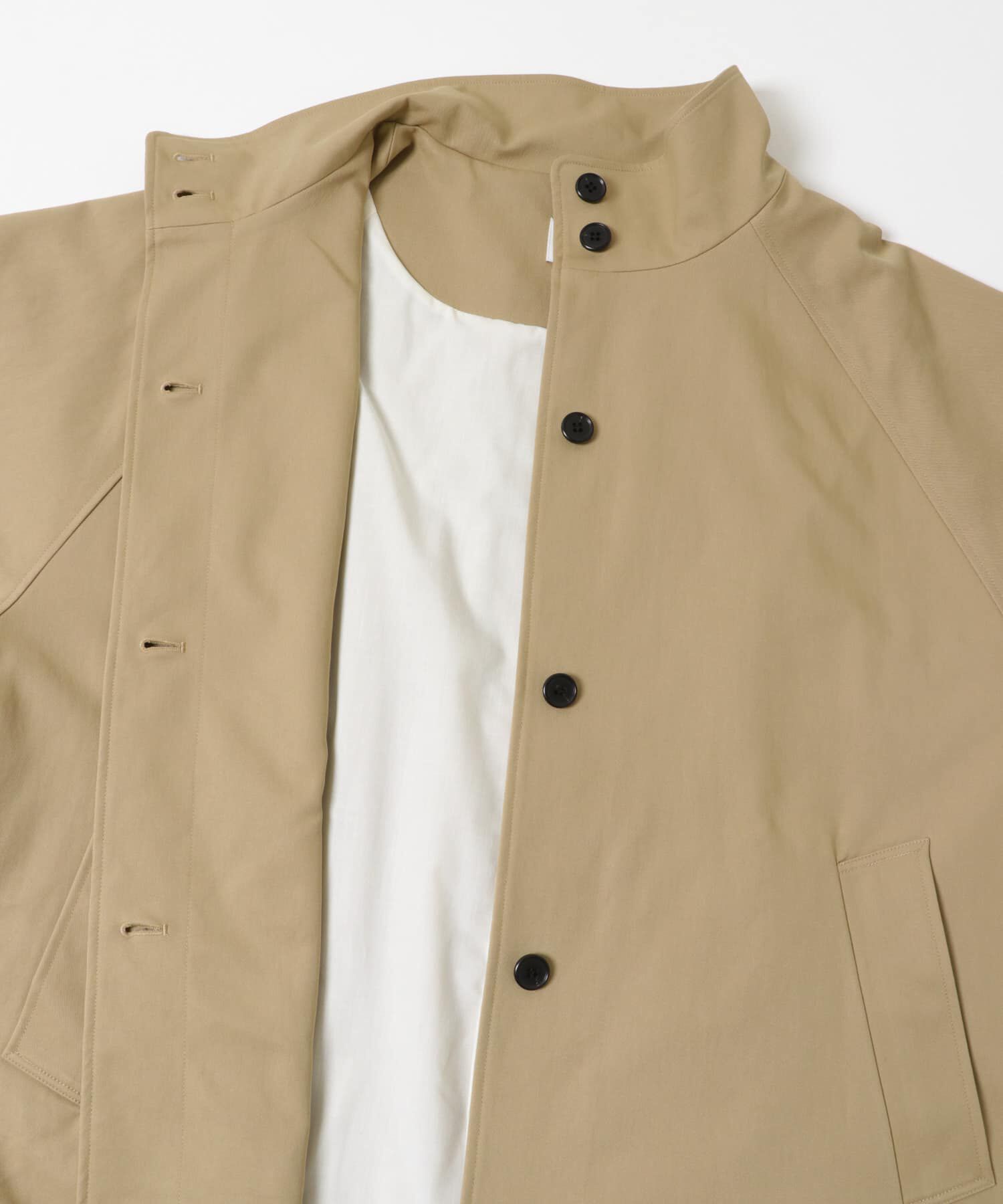URBAN RESEARCH DOORS「『撥水』BACKヨークスタンドカラーコート」|ノーカラーコート|