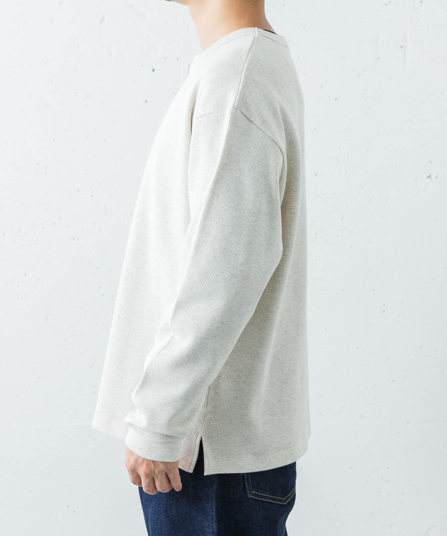 URBAN RESEARCH「『UR TECH』度詰めワッフルロングスリーブ」|Tシャツ・カットソー|