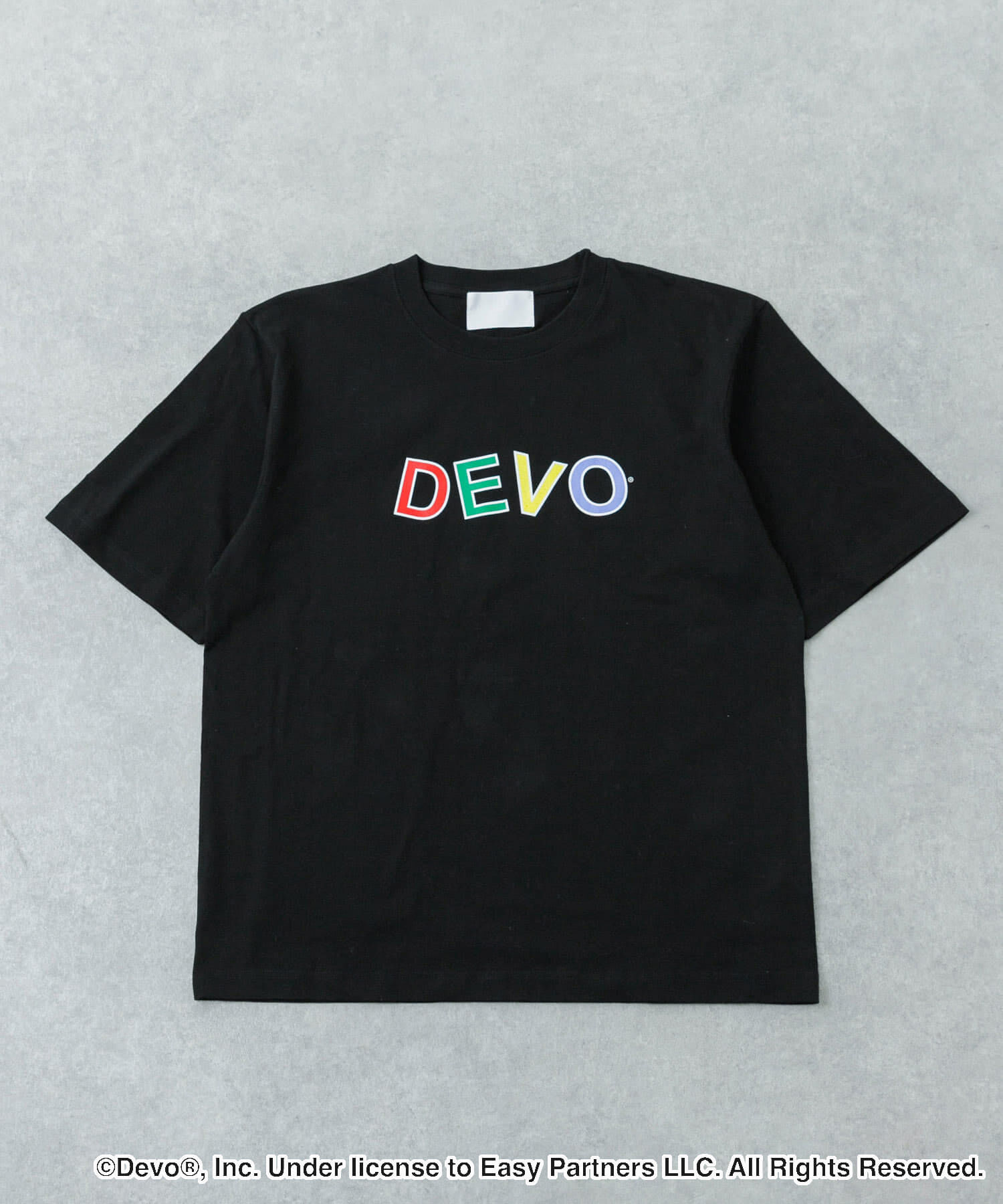 URBAN RESEARCH「URBAN RESEARCH iD　DEVO LOGO T-SHIRTS」|Tシャツ・カットソー|ブラック