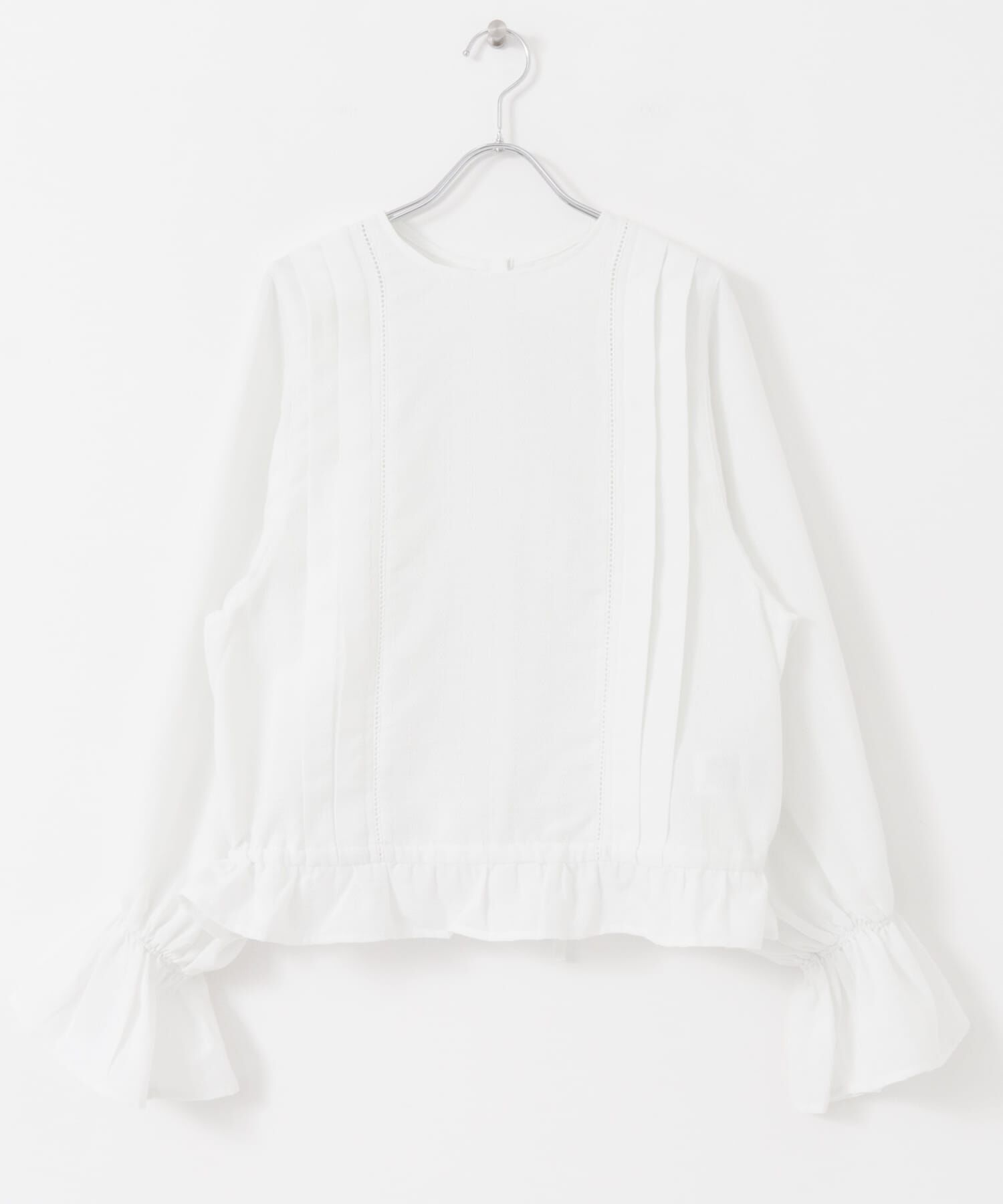  「BACKリボンボリュームスリーブブラウス」|シャツ・ブラウス|