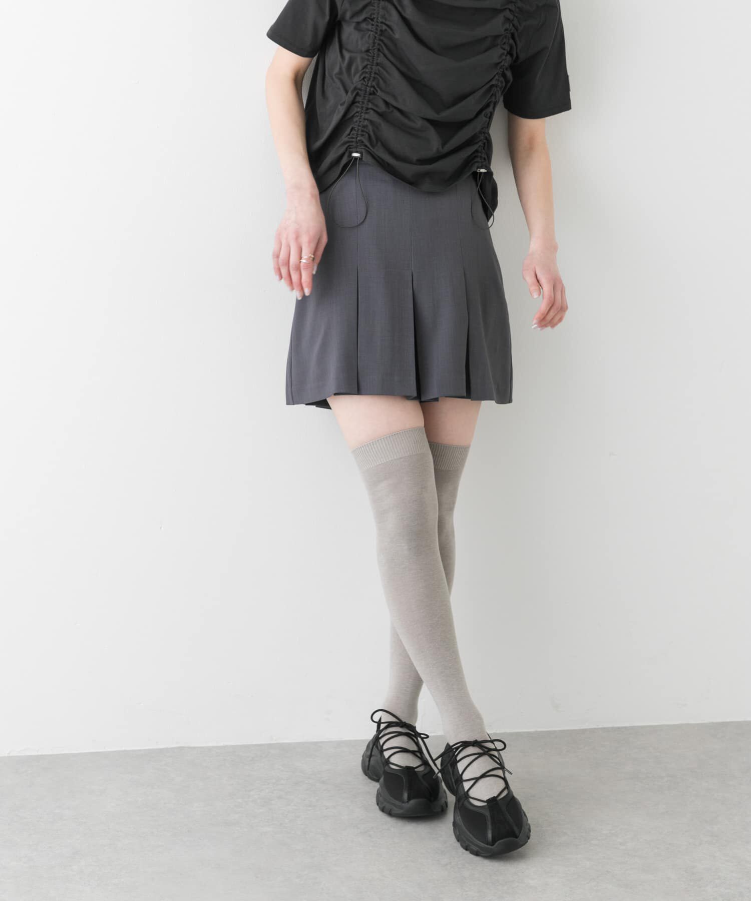 SENSE OF PLACE by URBAN RESEARCH「タックショートパンツ」|その他|チャコールグレー